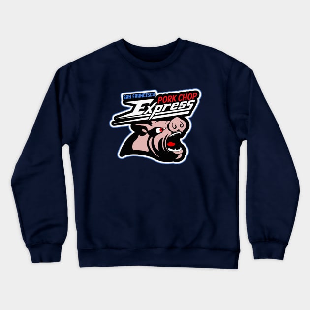 Pork Chop Express Crewneck Sweatshirt by buby87